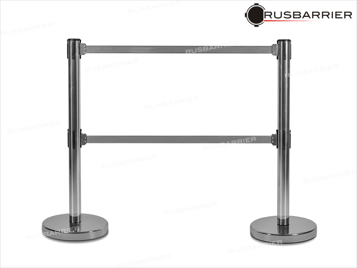 Ограждение антипаника с двойной перекладиной BP2S*2-P-1-32633 СHROME