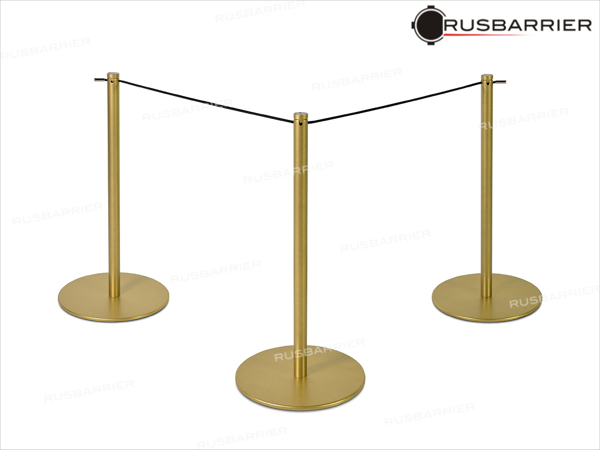 Стойка серии SOFTLine под эластичный шнур H=500 SR-31253 GOLD