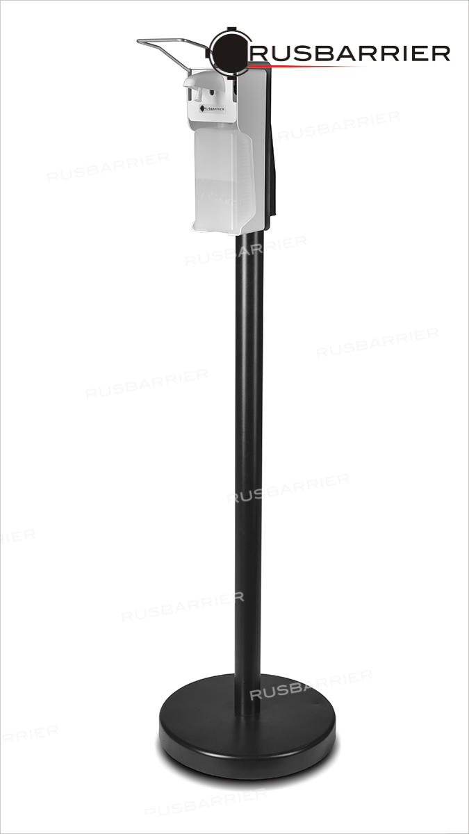 Стойка с локтевым диспенсером NSDLH-32503 BLACK