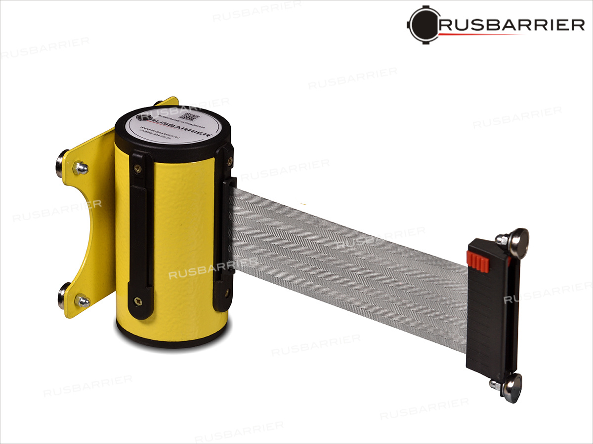 Настенный блок с магнитным креплением и лентой 2 метра MNB-36332 yellow gray