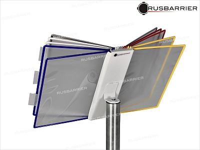 Демосистема напольная для выставки BSFP-22502 WHITE - Изображение 3