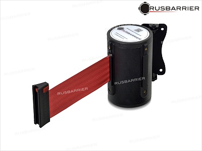 ОДИНАРНЫЙ ПОВОРОТНЫЙ НАСТЕННЫЙ БЛОК С ЛЕНТОЙ 2 МЕТРА POVNB-36332 BLACK RED