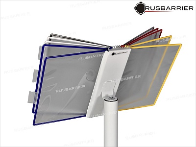 Демосистема напольная для выставки BSFP-32503 WHITE - Изображение 3