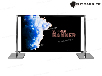 Стойки с баннером выставочные BBS – 36503 CHROME