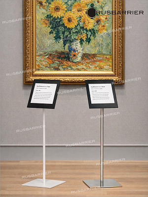 СТОЙКА С РАМКОЙ A3 SIG-A3 / SIV-A3 BLACK - Изображение 4