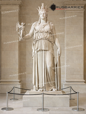 Стойка серии SOFTLine под эластичный шнур H=500 SR-31253 BLACK - Изображение 5