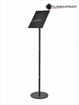 СТОЙКА С РАМКОЙ A4 SIG-A4 / SIV-A4 BLACK